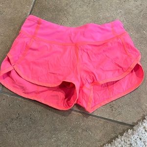 Hot pink workout ivivva short